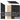 15-inch Wide Four Tier Designer Wood Locker - 1 Wide - 6 Feet High - 18-inch Deep by Salsbury – Black – Hasps by Salsbury (view 6)