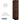 15-inch Wide Four Tier Designer Wood Locker - 1 Wide - 6 Feet High - 24-inch Deep by Salsbury – Mahogany – Black Resettable Combination Locks by Salsbury