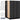 15-inch Wide Four Tier Designer Wood Locker - 3 Wide - 6 Feet High - 24-inch Deep by Salsbury – Black – Hasps by Salsbury (view 2)