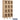 15-inch Wide Four Tier See-Through Metal Locker - 3 Wide - 6 Feet High - 15-inch Deep by Salsbury – Tan – Unassembled by Salsbury