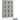 15-inch Wide Four Tier Vented Metal Locker - 3 Wide - 6 Feet High - 15-inch Deep by Salsbury – Gray – Unassembled by Salsbury