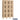 15-inch Wide Four Tier Vented Metal Locker - 3 Wide - 6 Feet High - 15-inch Deep by Salsbury – Tan – Assembled by Salsbury