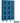 15-inch Wide Four Tier Vented Metal Locker - 3 Wide - 6 Feet High - 15-inch Deep by Salsbury – Blue – Assembled by Salsbury