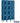 15-inch Wide Four Tier Vented Metal Locker - 3 Wide - 6 Feet High - 18-inch Deep by Salsbury – Blue – Assembled by Salsbury