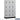 15-inch Wide Premier Wood Locker - Four Tier-3 Wide - 6 Feet High - 18-inch Deep by Salsbury – Silver Teak – Black Resettable Combination Locks by Salsbury