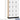 15-inch Wide Premier Wood Locker - Four Tier-3 Wide - 6 Feet High - 18-inch Deep by Salsbury – Arctic White – Black Hasps by Salsbury (view 2)