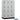 15-inch Wide Premier Wood Locker - Four Tier-3 Wide - 6 Feet High - 21-inch Deep by Salsbury – Silver Teak – Black Hasps by Salsbury