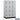 15-inch Wide Premier Wood Locker - Four Tier-3 Wide - 6 Feet High - 24-inch Deep by Salsbury – Silver Teak – Black Hasps by Salsbury