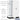 15-inch Wide Premier Wood Locker - Single Tier - 3 Wide - 6 Feet High - 24-inch Deep by Salsbury – Arctic White – Black Hasps by Salsbury (view 3)