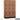 15-inch Wide Premier Wood Locker - Triple Tier-3 Wide - 6 Feet High - 21-inch Deep by Salsbury – Red Oak – Black Resettable Combination Locks by Salsbury