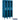 15-inch Wide Single Tier See-Through Metal Locker - 3 Wide - 6 Feet High - 18-inch Deep by Salsbury – Blue – Unassembled by Salsbury
