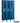 15-inch Wide Single Tier Vented Metal Locker - 3 Wide - 6 Feet High - 15-inch Deep by Salsbury – Blue – Assembled by Salsbury