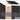 15-inch Wide Triple Tier Designer Wood Locker - 1 Wide - 6 Feet High - 24-inch Deep by Salsbury – Black – Hasps by Salsbury (view 6)