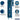 15-inch Wide Triple Tier Vented Metal Locker - 1 Wide - 6 Feet High - 15-inch Deep by Salsbury – Blue – Assembled by Salsbury (view 2)