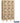 15-inch Wide Triple Tier Vented Metal Locker - 3 Wide - 6 Feet High - 18-inch Deep by Salsbury – Tan – Assembled by Salsbury