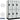 18-inch Wide Double Tier Designer Wood Locker - 3 Wide - 6 Feet High - 21-inch Deep by Salsbury – Gray – Hasps by Salsbury