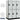 18-inch Wide Double Tier Designer Wood Locker - 3 Wide - 6 Feet High - 24-inch Deep by Salsbury – Gray – Silver Electronic Locks by Salsbury