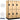 18-inch Wide Double Tier Designer Wood Locker - 3 Wide - 6 Feet High - 24-inch Deep by Salsbury – Maple – Hasps by Salsbury