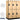 18-inch Wide Double Tier Designer Wood Locker - 3 Wide - 6 Feet High - 24-inch Deep by Salsbury – Maple – Silver Resettable Combination Locks by Salsbury