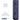 18-inch Wide Double Tier 'S' Style Designer Wood Locker - 1 Wide - 6 Feet High - 18-inch Deep by Salsbury – Blue – Black Electronic Locks by Salsbury