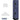 18-inch Wide Double Tier 'S' Style Designer Wood Locker - 1 Wide - 6 Feet High - 18-inch Deep by Salsbury – Blue – Black Resettable Combination Locks by Salsbury