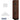 18-inch Wide Double Tier 'S' Style Designer Wood Locker - 1 Wide - 6 Feet High - 21-inch Deep by Salsbury – Mahogany – Hasps by Salsbury