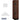 18-inch Wide Double Tier 'S' Style Designer Wood Locker - 1 Wide - 6 Feet High - 21-inch Deep by Salsbury – Mahogany – Black Resettable Combination Locks by Salsbury