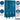 18-inch Wide Double Tier Standard Metal Locker - 3 Wide - 6 Feet High - 18-inch Deep by Salsbury – Blue – Assembled by Salsbury (view 2)