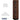 18-inch Wide Four Tier Designer Wood Locker - 1 Wide - 6 Feet High - 18-inch Deep by Salsbury – Mahogany – Black Resettable Combination Locks by Salsbury