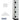 18-inch Wide Four Tier Designer Wood Locker - 1 Wide - 6 Feet High - 21-inch Deep by Salsbury – Gray – Hasps by Salsbury