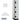 18-inch Wide Four Tier Designer Wood Locker - 1 Wide - 6 Feet High - 21-inch Deep by Salsbury – Gray – Silver Resettable Combination Locks by Salsbury