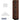 18-inch Wide Four Tier Designer Wood Locker - 1 Wide - 6 Feet High - 21-inch Deep by Salsbury – Mahogany – Black Resettable Combination Locks by Salsbury