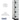 18-inch Wide Four Tier Designer Wood Locker - 1 Wide - 6 Feet High - 24-inch Deep by Salsbury – Gray – Silver Electronic Locks by Salsbury