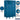 18-inch Wide Four Tier Standard Metal Locker - 3 Wide - 6 Feet High - 21-inch Deep by Salsbury – Blue – Assembled by Salsbury (view 2)