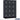 18-inch Wide Premier Wood Locker - Four Tier-3 Wide - 6 Feet High - 21-inch Deep by Salsbury – Carbon Mesh – Silver Electronic Locks by Salsbury