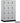 18-inch Wide Premier Wood Locker - Four Tier-3 Wide - 6 Feet High - 21-inch Deep by Salsbury – Winter Fog – Black Hasps by Salsbury