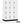 18-inch Wide Premier Wood Locker - Four Tier-3 Wide - 6 Feet High - 24-inch Deep by Salsbury – Arctic White – Black Hasps by Salsbury