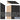 18-inch Wide Single Tier Designer Wood Locker - 1 Wide - 6 Feet High - 21-inch Deep by Salsbury – Black – Hasps by Salsbury (view 6)