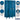 18-inch Wide Single Tier Standard Metal Locker - 3 Wide - 6 Feet High - 18-inch Deep by Salsbury – Blue – Assembled by Salsbury (view 2)