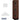 18-inch Wide Triple Tier Designer Wood Locker - 1 Wide - 6 Feet High - 21-inch Deep by Salsbury – Mahogany – Hasps by Salsbury