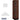 18-inch Wide Triple Tier Designer Wood Locker - 1 Wide - 6 Feet High - 21-inch Deep by Salsbury – Mahogany – Silver Resettable Combination Locks by Salsbury