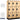 18-inch Wide Triple Tier Designer Wood Locker - 3 Wide - 6 Feet High - 18-inch Deep by Salsbury – Maple – Silver Resettable Combination Locks by Salsbury