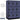 18-inch Wide Triple Tier Designer Wood Locker - 3 Wide - 6 Feet High - 24-inch Deep by Salsbury – Blue – Hasps by Salsbury