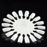 18 Nail Tips Display Palette - Perfect for Nail Color Display &amp; Nail Art Practice - Pair
