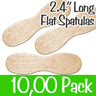 2.4" Long Flat Spatulas / 100 Bags of 100 = Case of 10,000 by Xen Stix