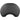 2.5'x3.5' Granite Collection Round Salon Mat with Chair Depression in Granite Steel by Smart Step