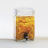 2 Gallon Square Glass Infusion Dispenser by Lounge Room & Hospitality