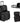 2-In-1 All Black Nylon Soft Sided Professional Rolling Makeup Hairstylist Travel Case With Drawers And Side Pockets For Curly Or Flat Iron by TruCase