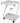 2 Shelf Equipment Cart / 22"x16"x30" by Ideal Products (Z95)