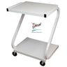 2 Shelf Equipment Cart / 22"x16"x30" by Ideal Products (Z95)